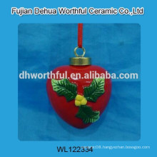 Popular ceramic hanging decoration for christmas